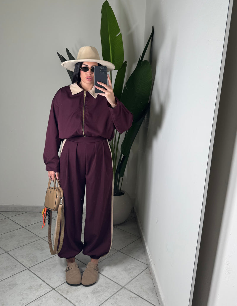 Coordinato emily✨Bordó