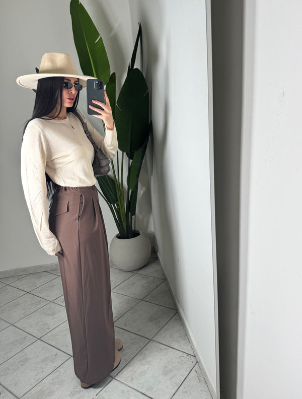 Pantalone mory ✨marrone