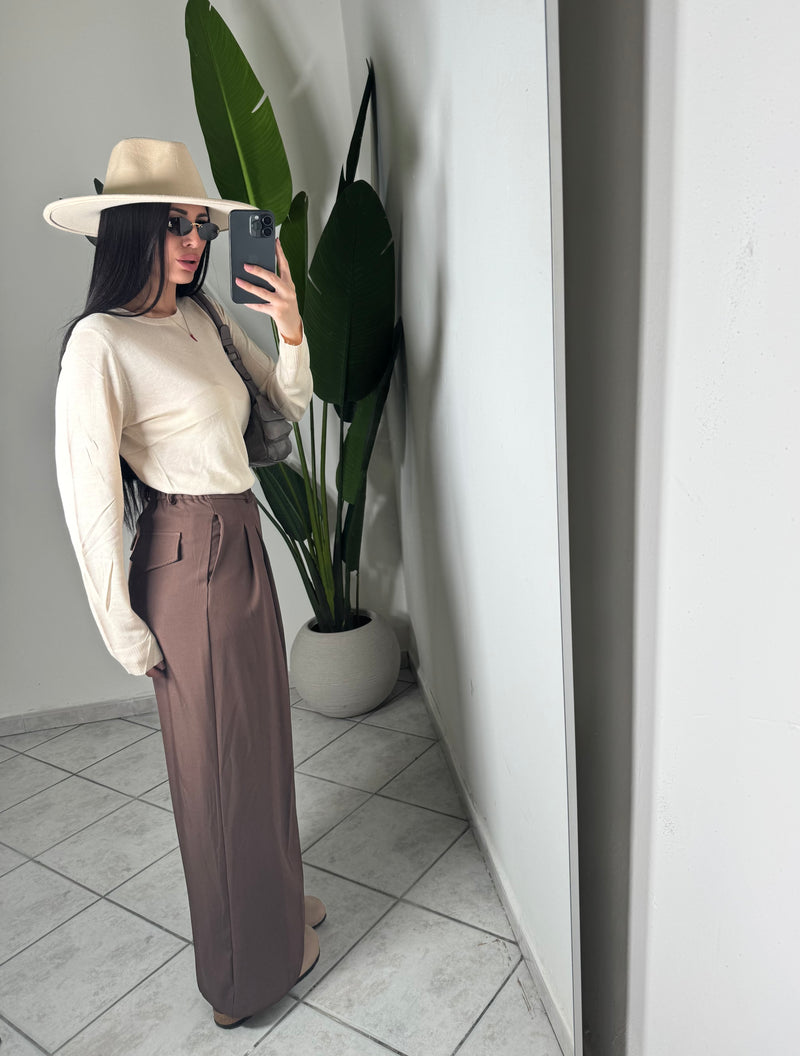 Pantalone mory ✨marrone