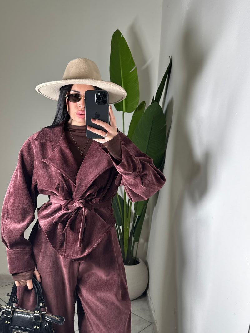 TRENCH just west✨Bordó