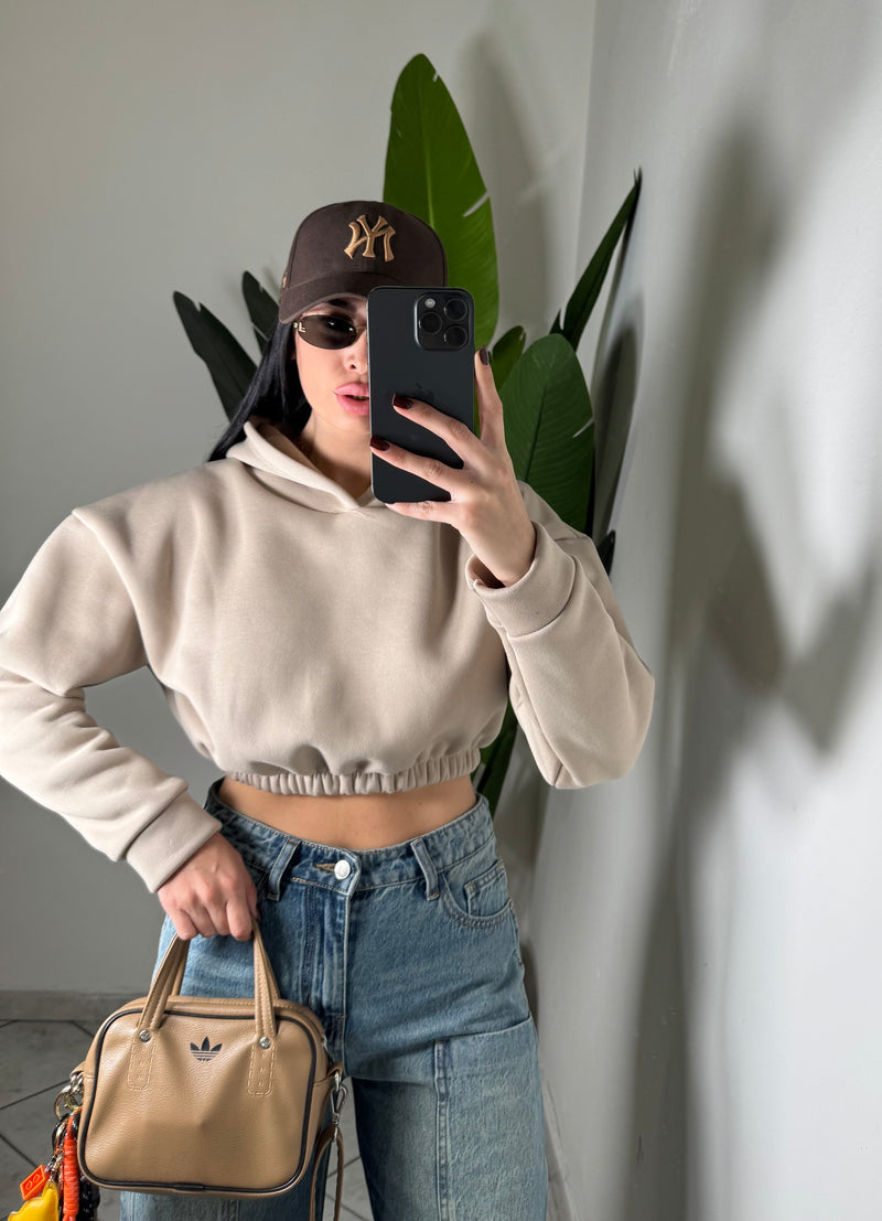 Felpa crop ✨