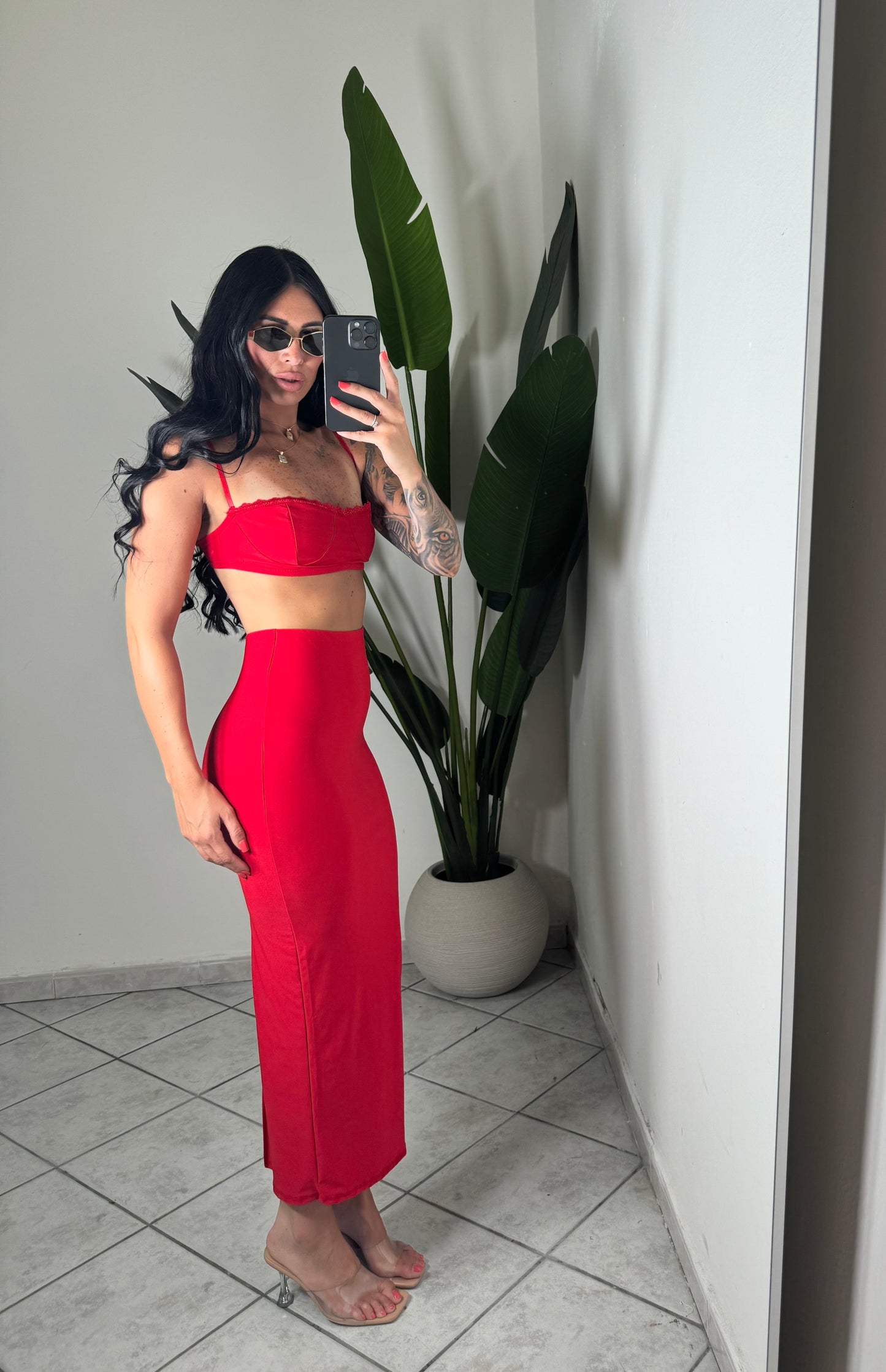 Coordinato Amelie ✨rosso