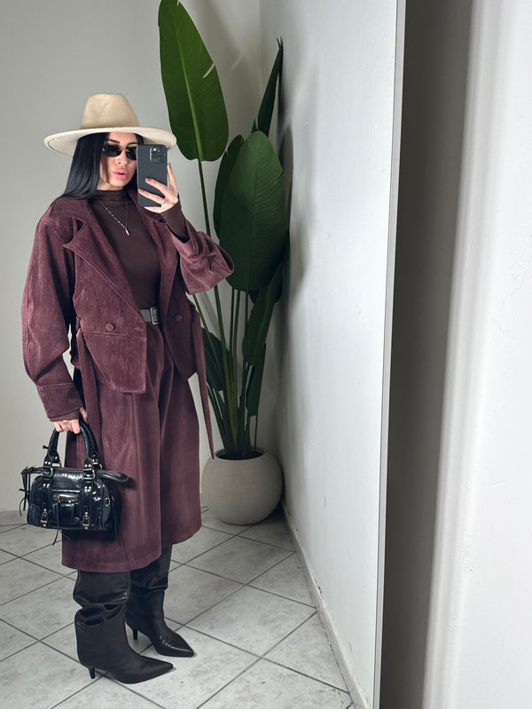 BERMUDA JUST WEST✨BORDÓ