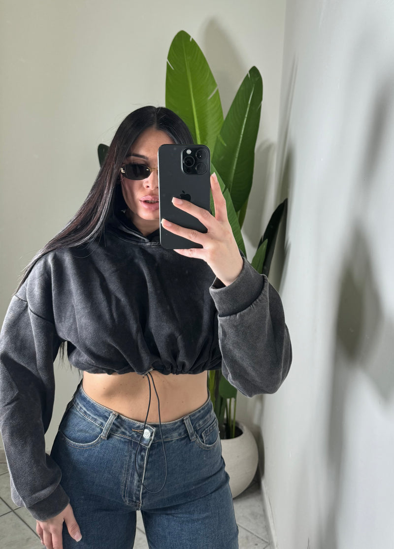 Felpa crop✨