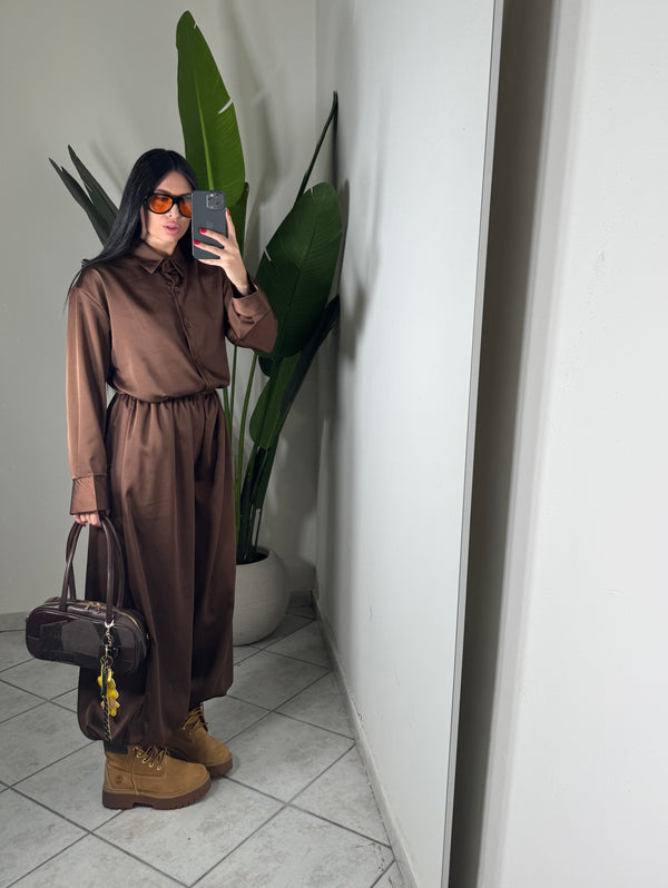 Coordinato in raso✨