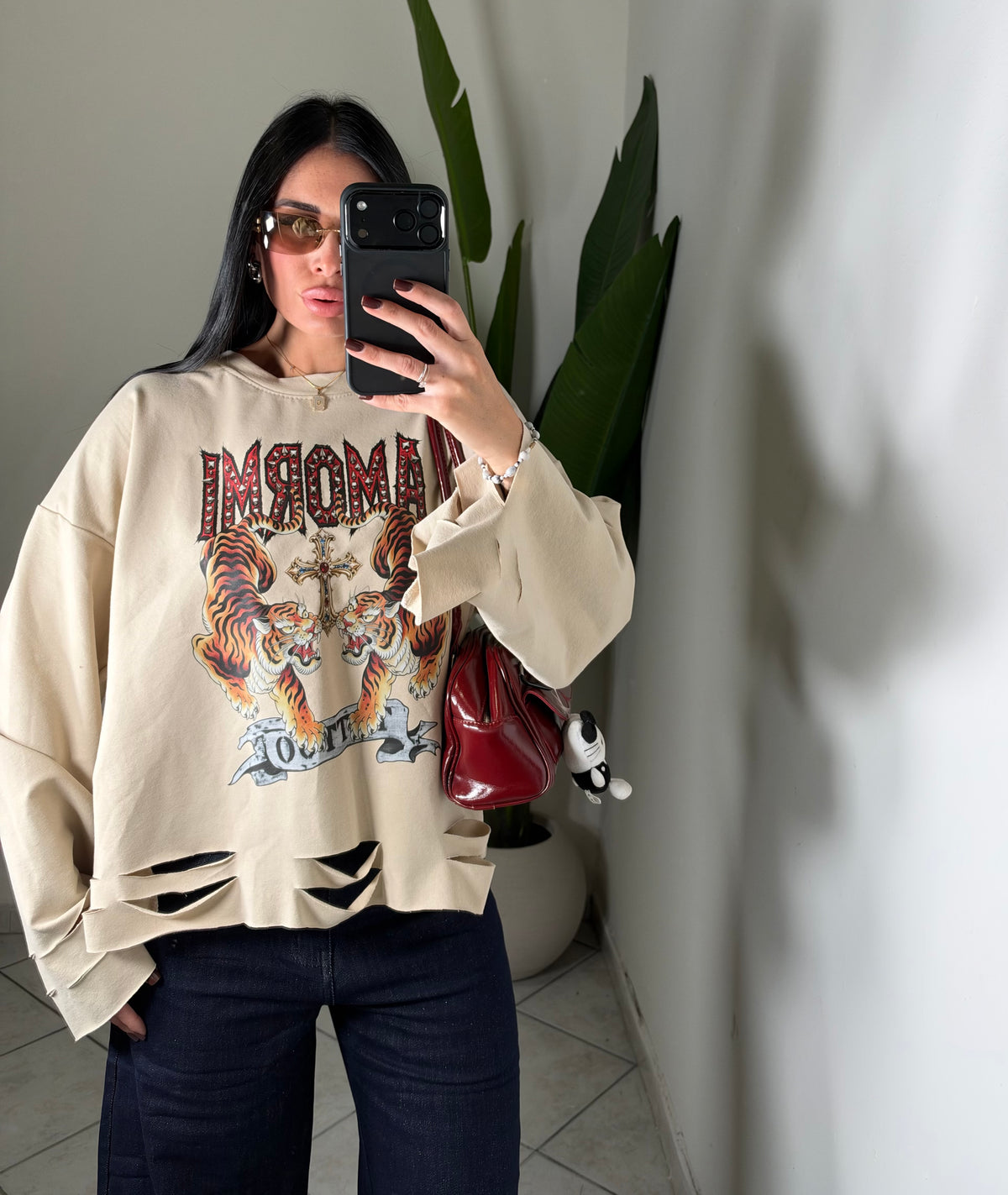 T-shirt tigre amormi✨