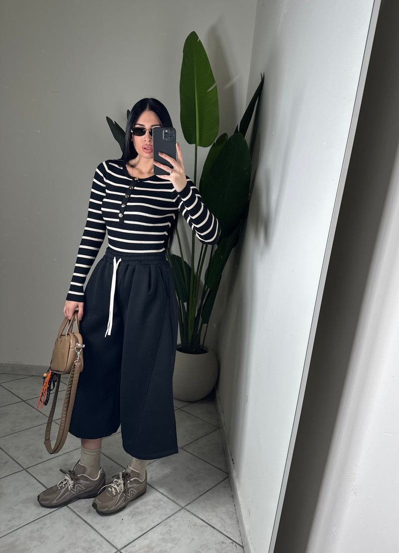 Maxi bermuda tuta✨nero