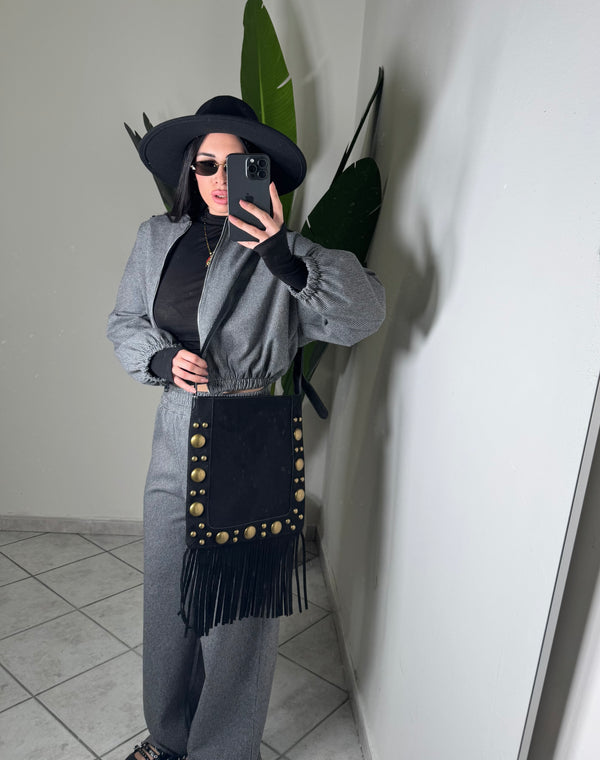 Bag frange✨nera