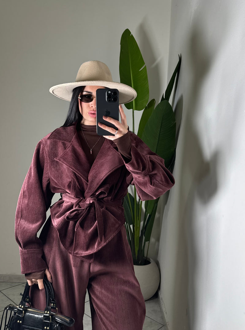 TRENCH just west✨Bordó