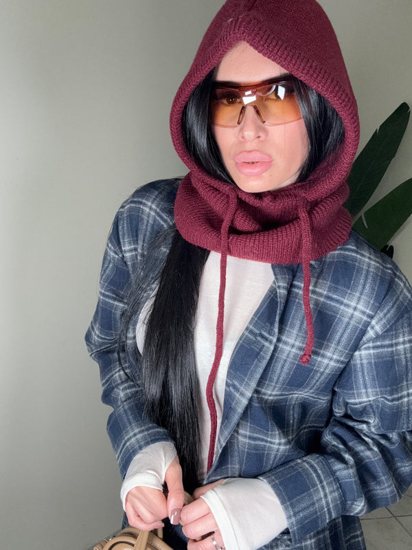 Balaclava Bordó✨