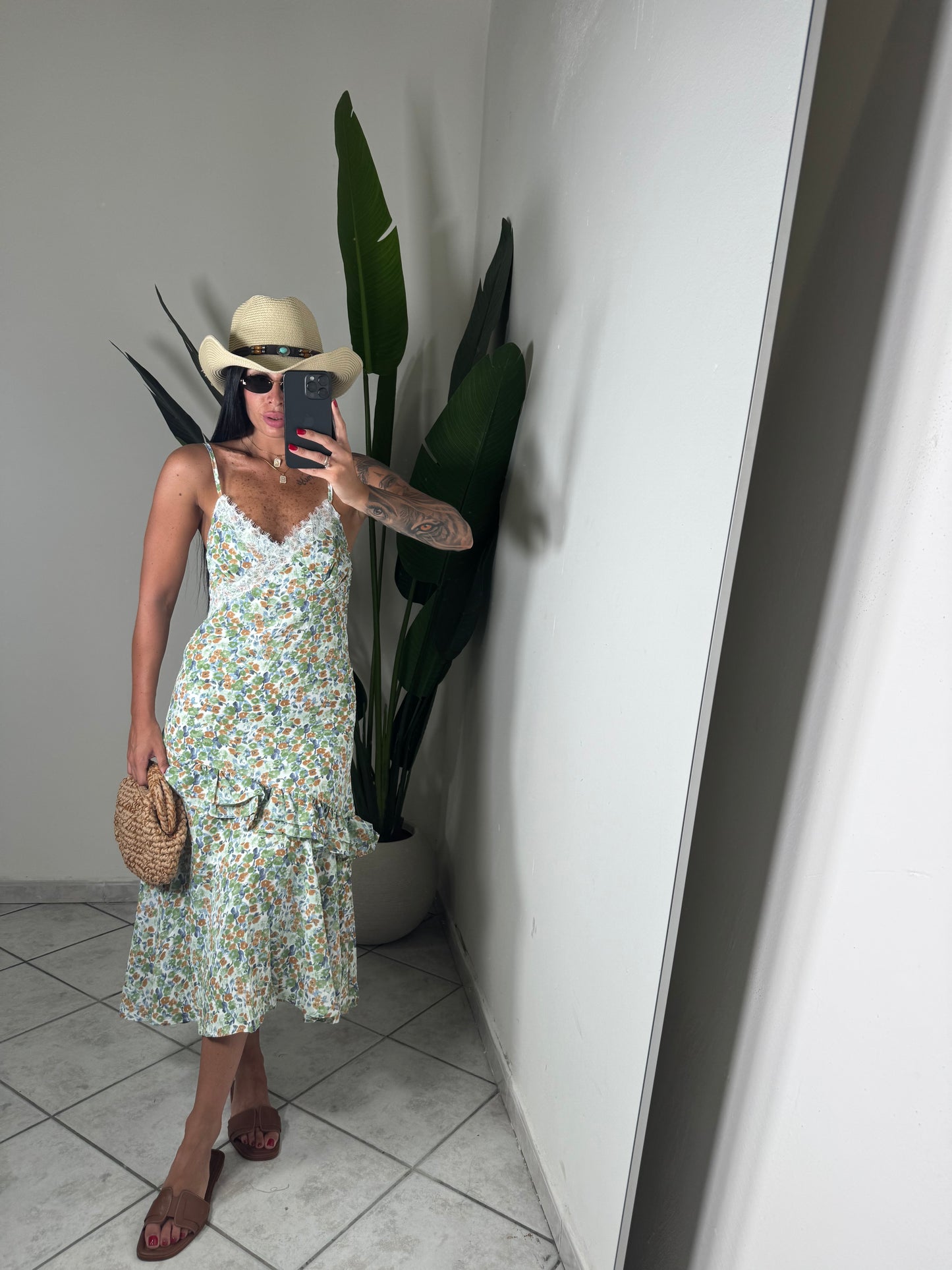 Long dress Flower ✨