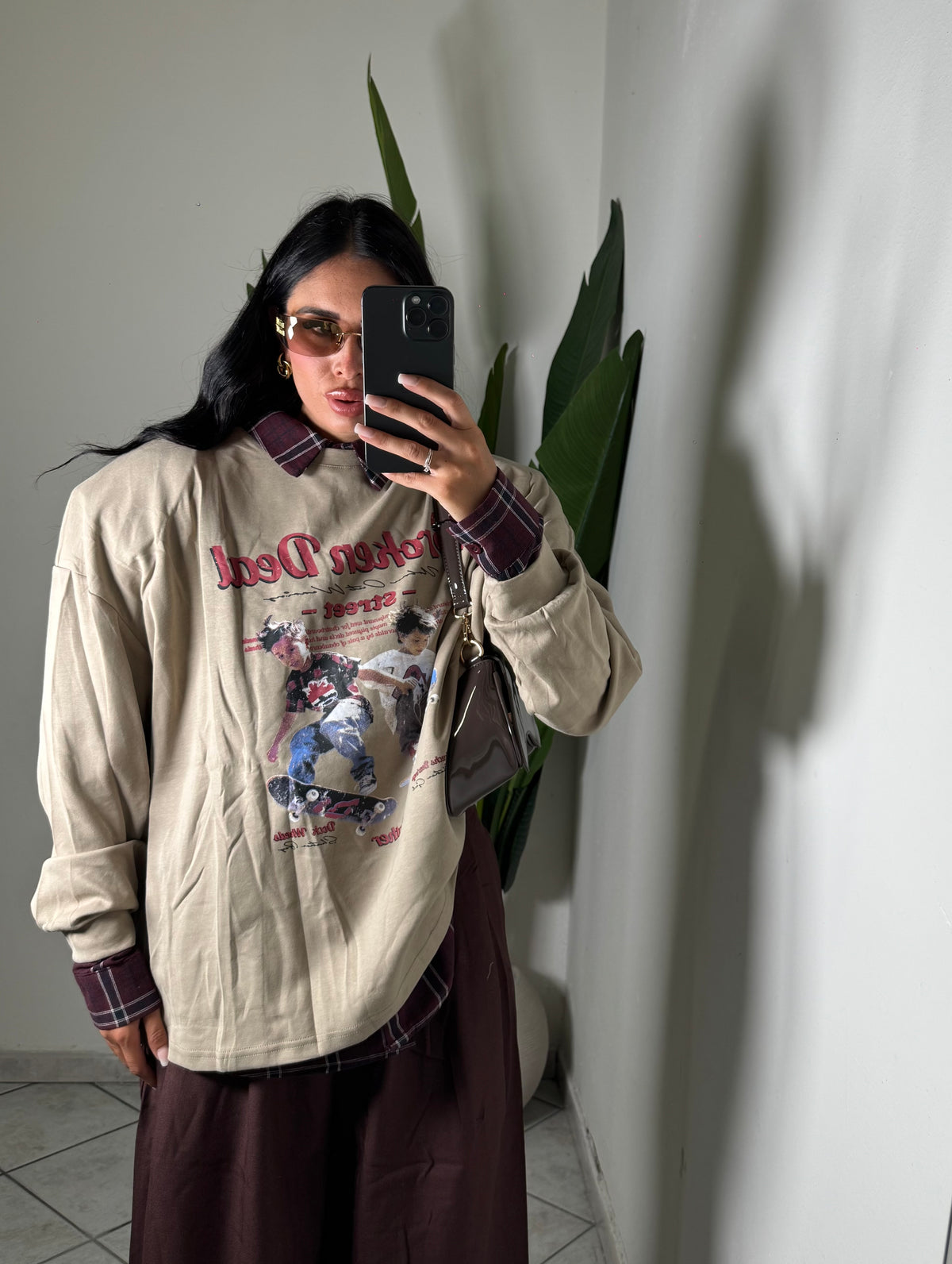 FELPA STREET✨BEIGE