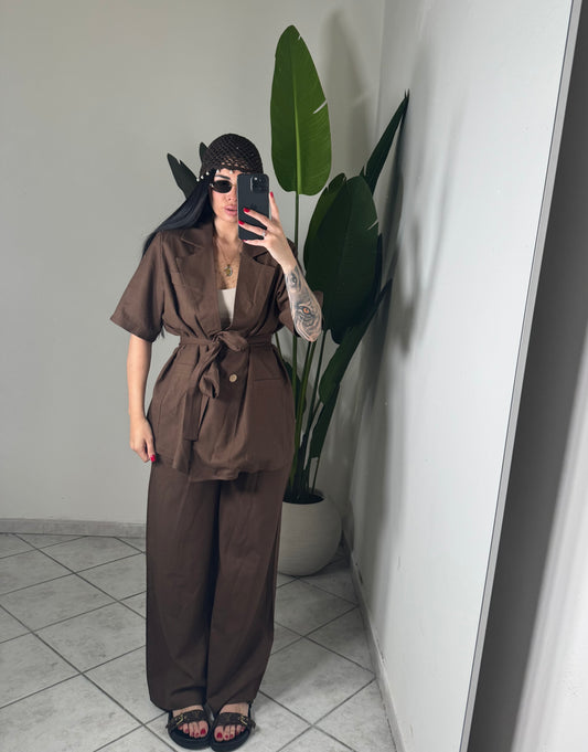 Tailleur lino✨