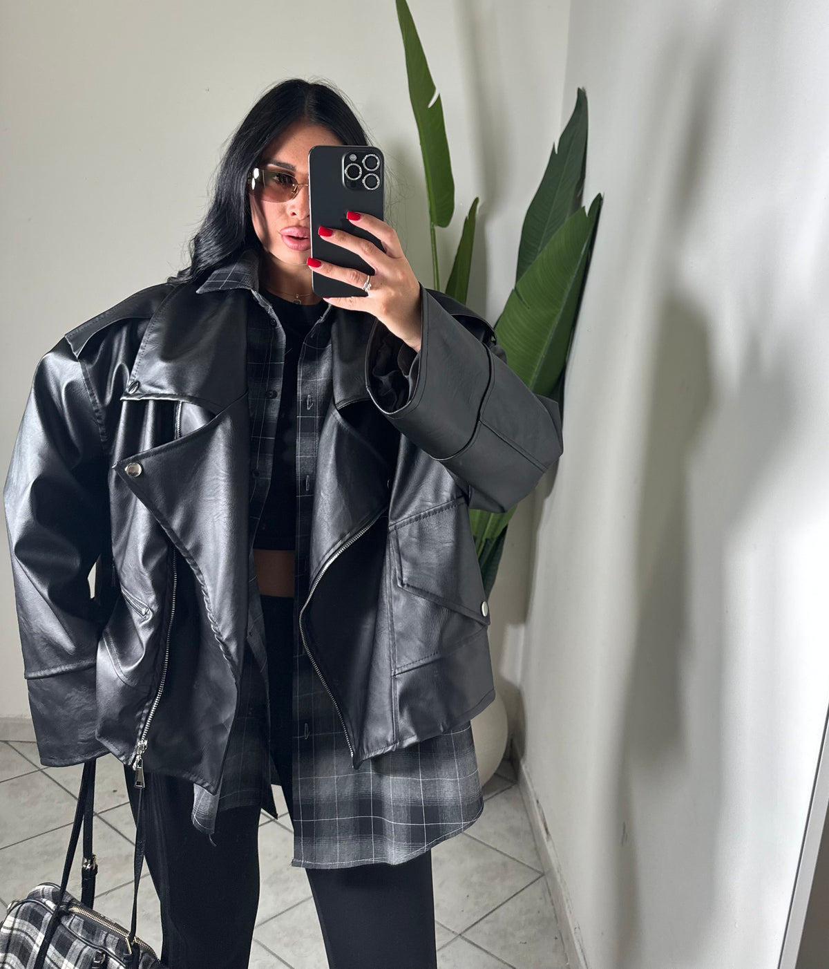Chiodo over size✨nero