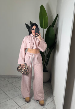 Coordinato in lino 3 pezzi✨