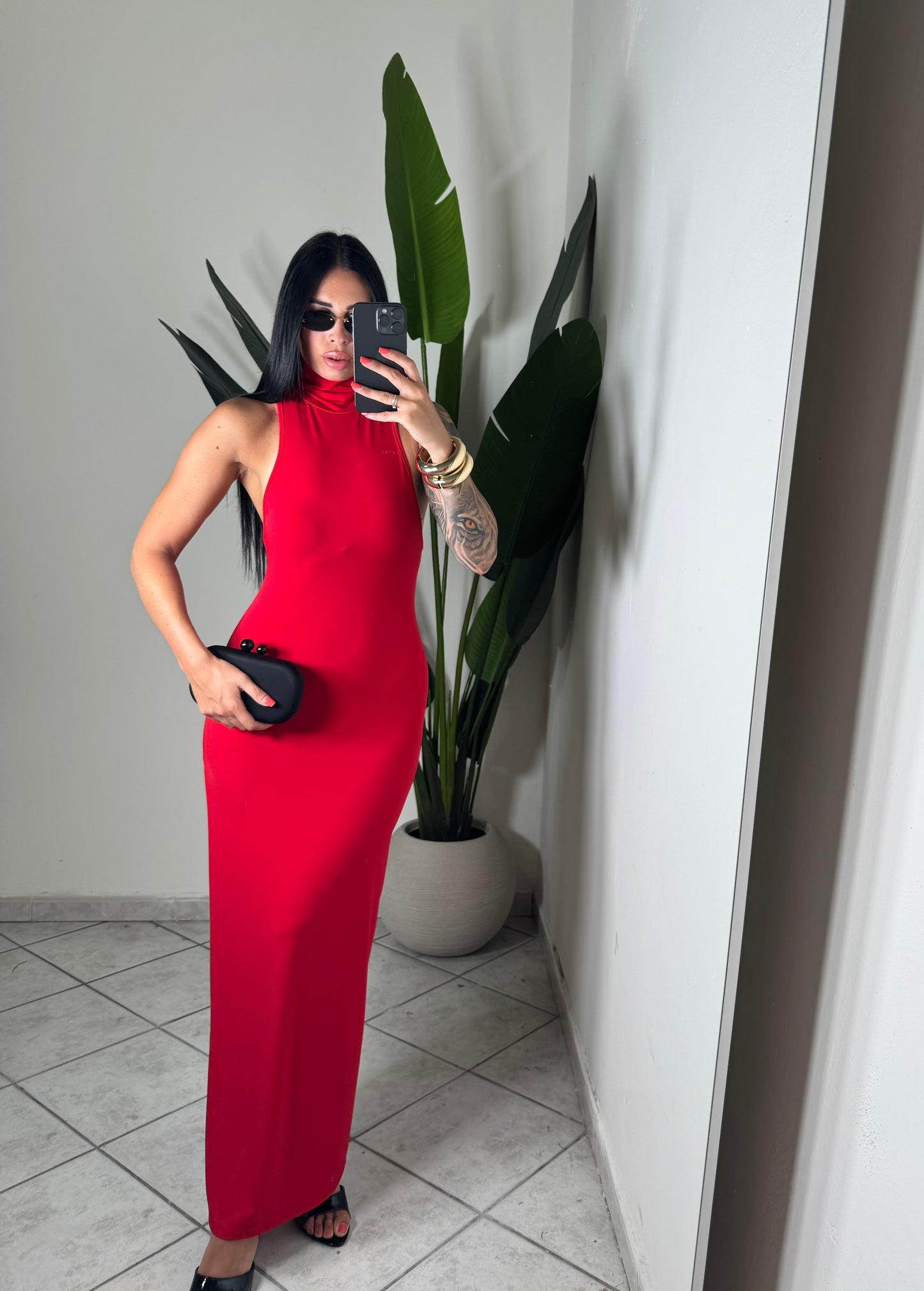 Long dress elen✨rosso