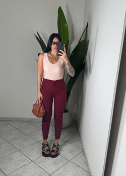 Pantalone mood Zara✨Bordó