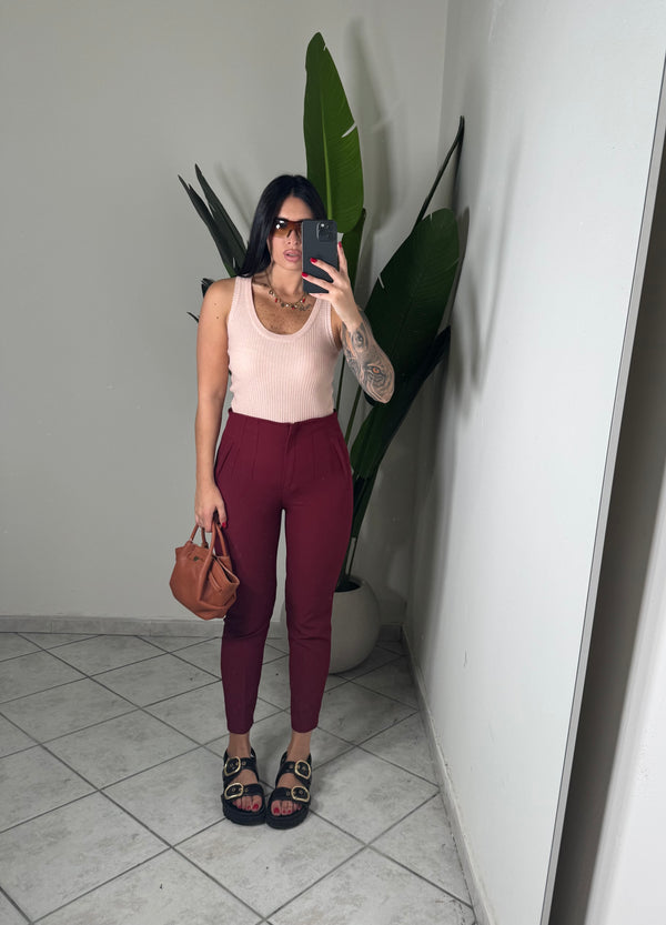 Pantalone mood Zara✨Bordó