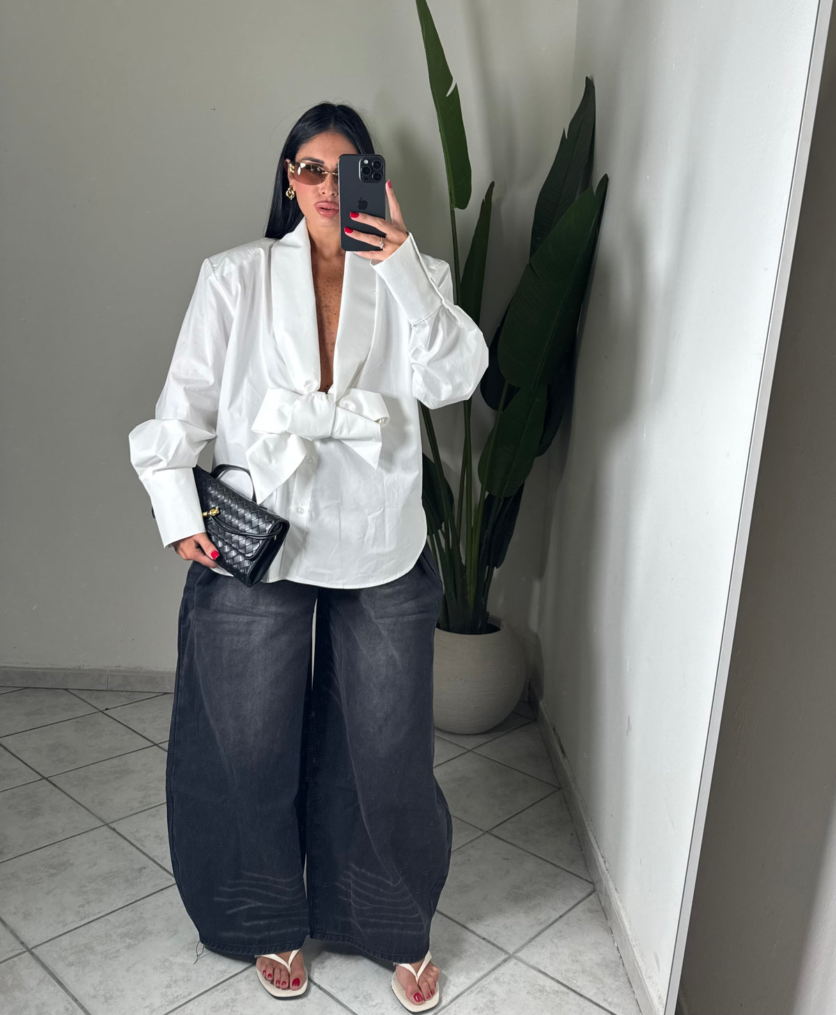 MAXI CAMICIA FIOCCO✨