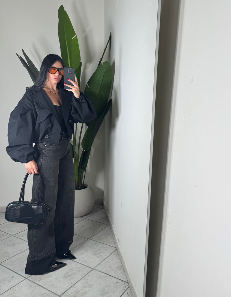 Trench ivonne✨nero