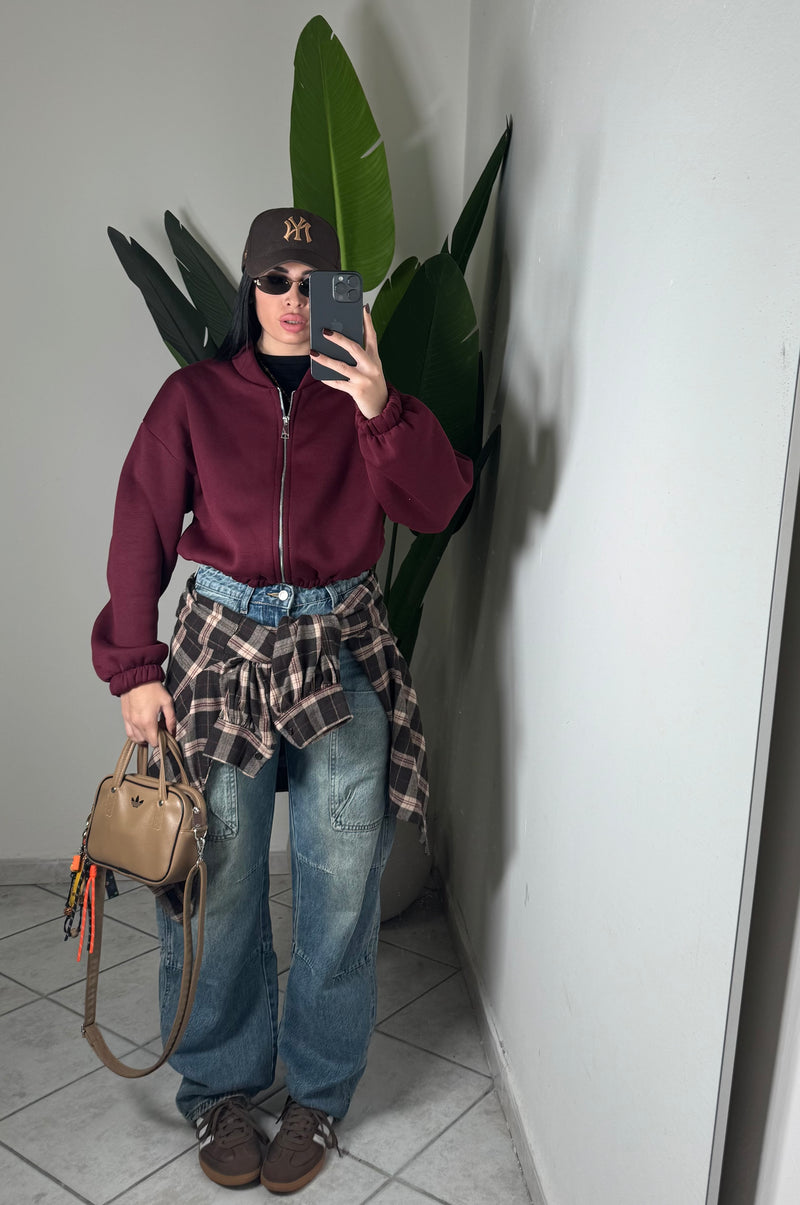 Felpa con zip ✨