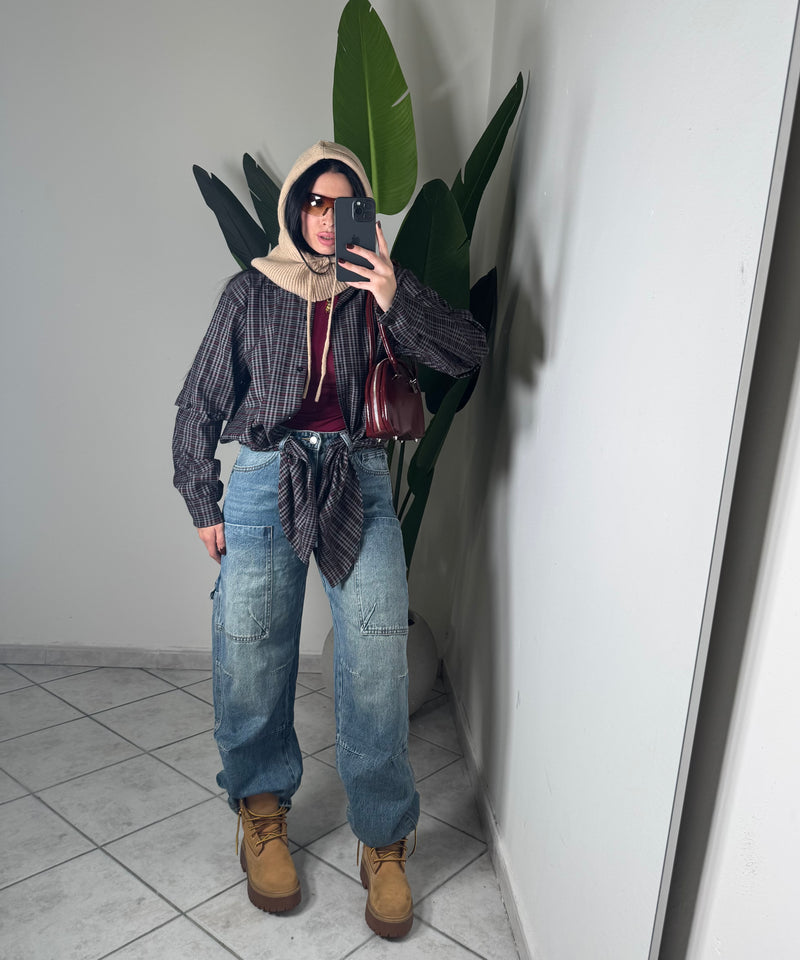 Jeans cargo✨miss two