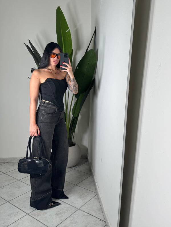 JEANS MISS BON✨nero