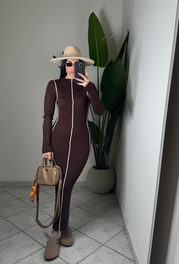 DRESS ALINA✨marrone