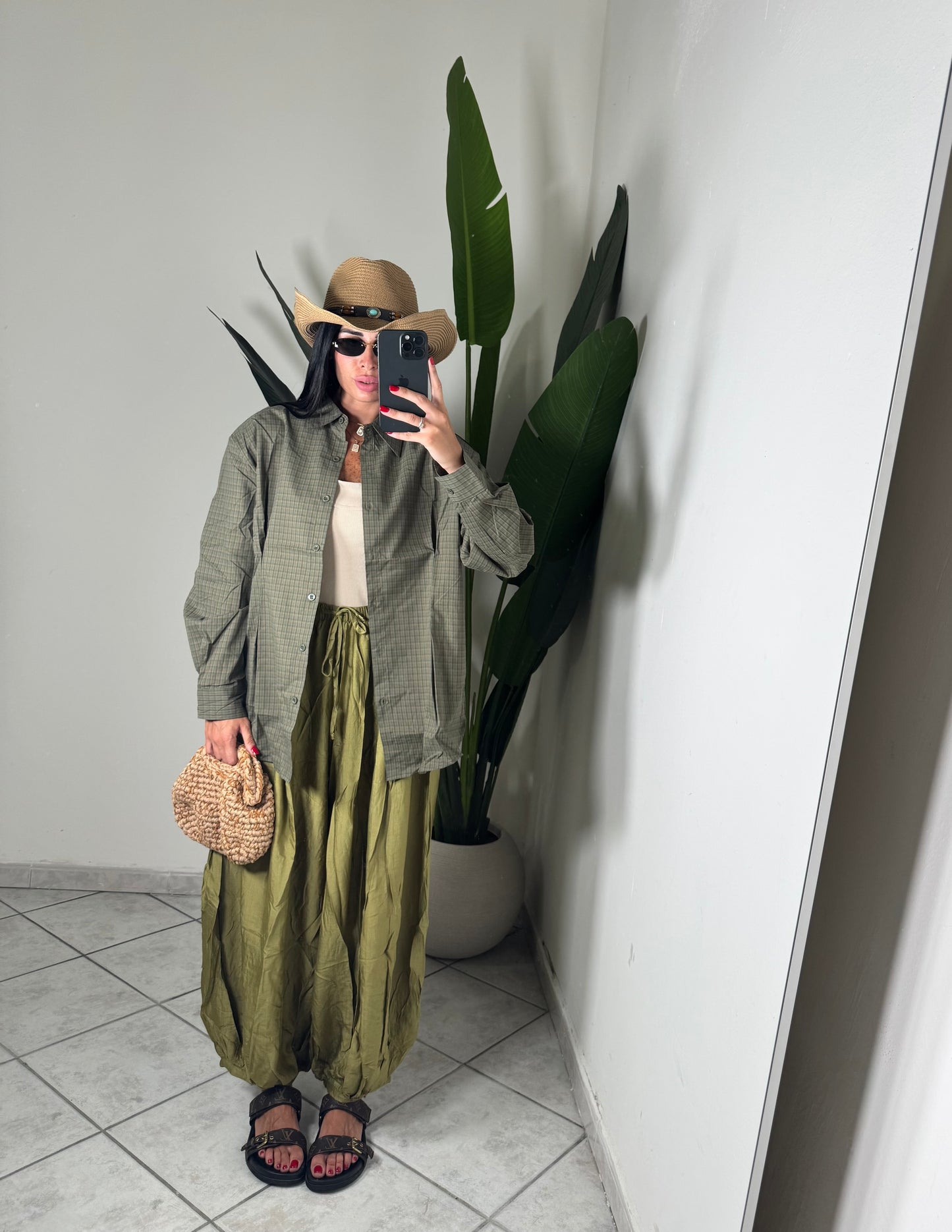 CAMICIA QUADRI✨VERDE