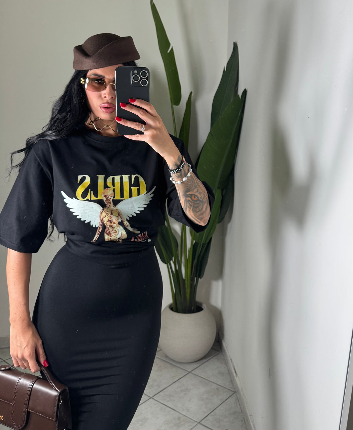 Maxi t-shirt Girl✨
