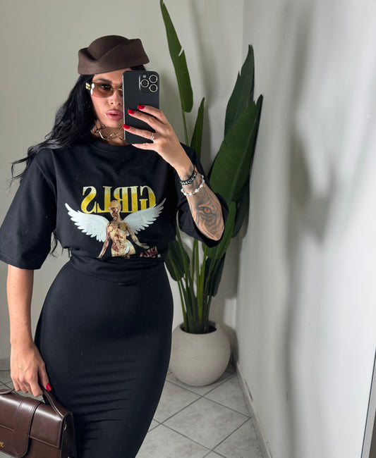 Maxi t-shirt Girl✨