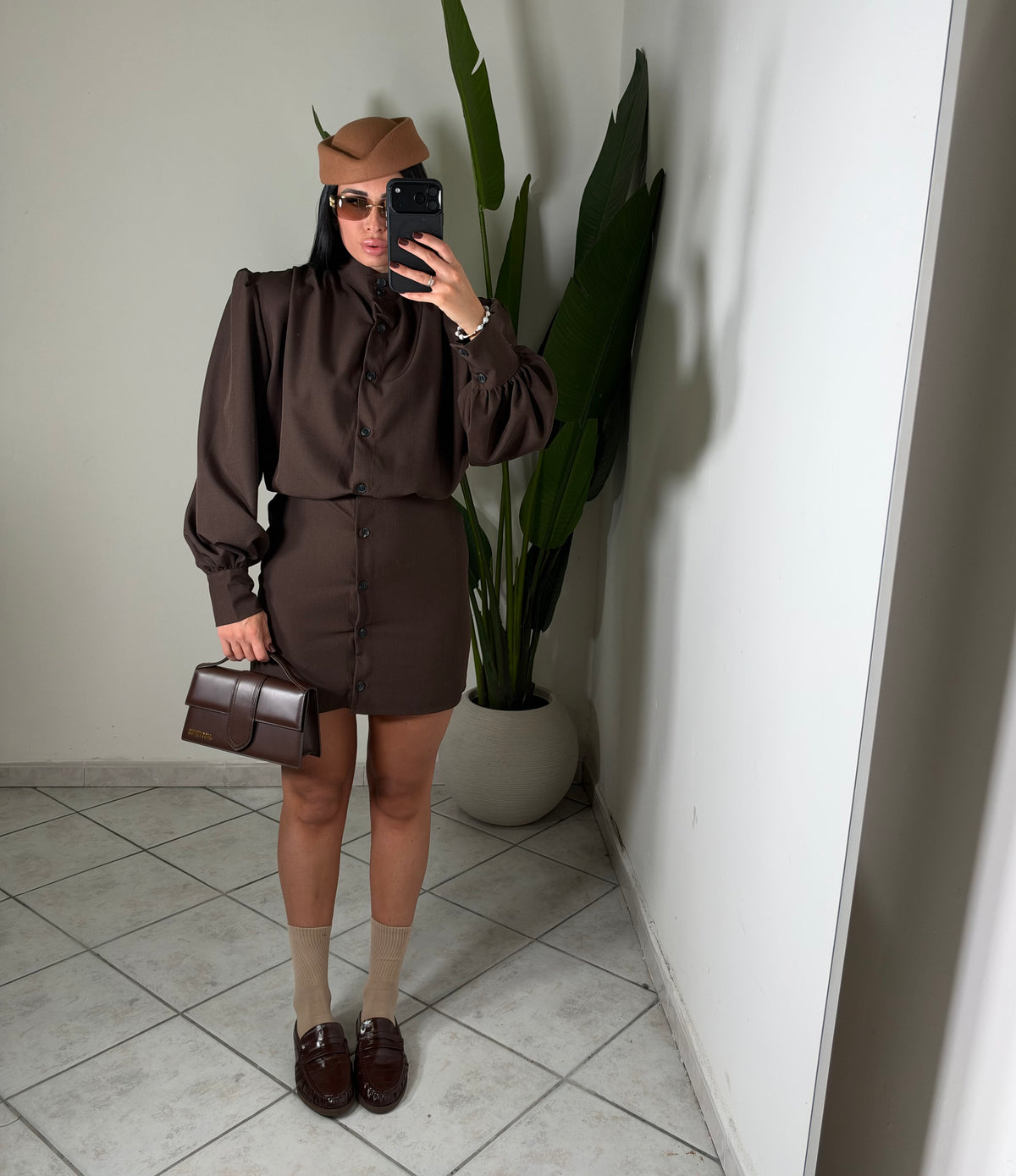 Dress kira✨marrone