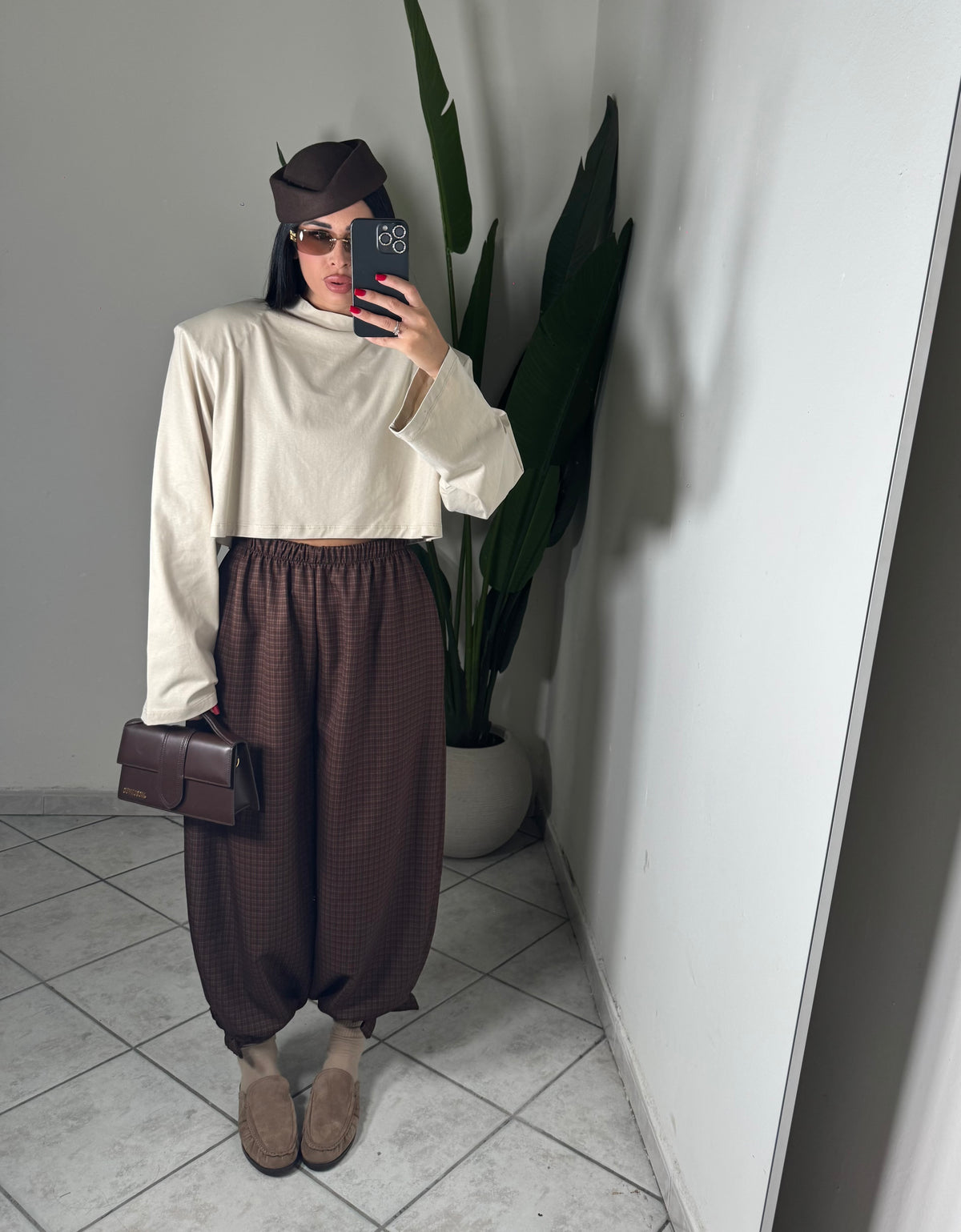 Pantalone quadretti✨