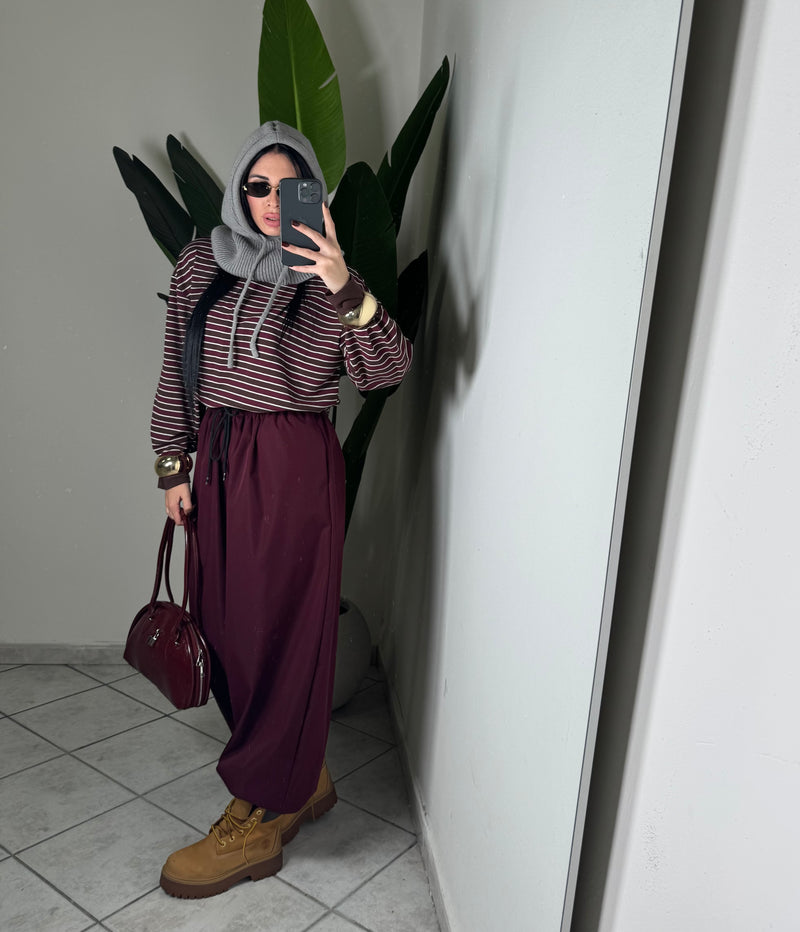 Pantalone ivy ✨Bordó