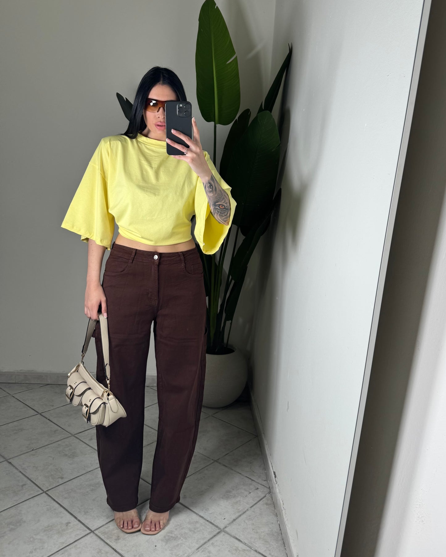 Baggy adrix marrone✨