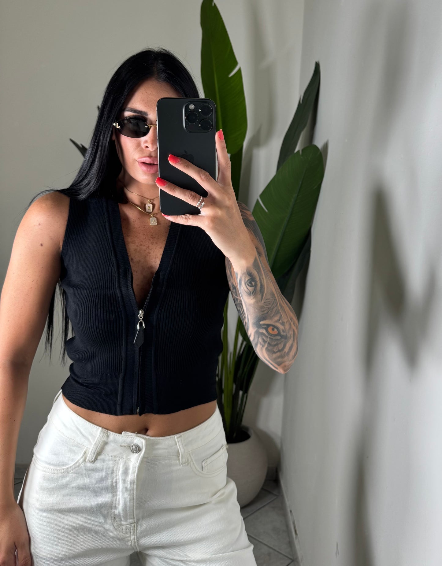 Magliettina zip✨