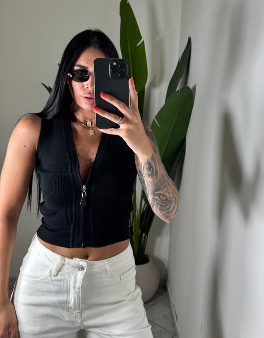 Magliettina zip✨