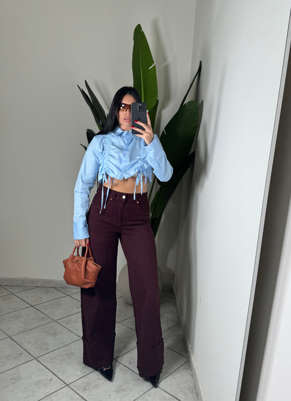 Jeans Bordó✨Miss bon