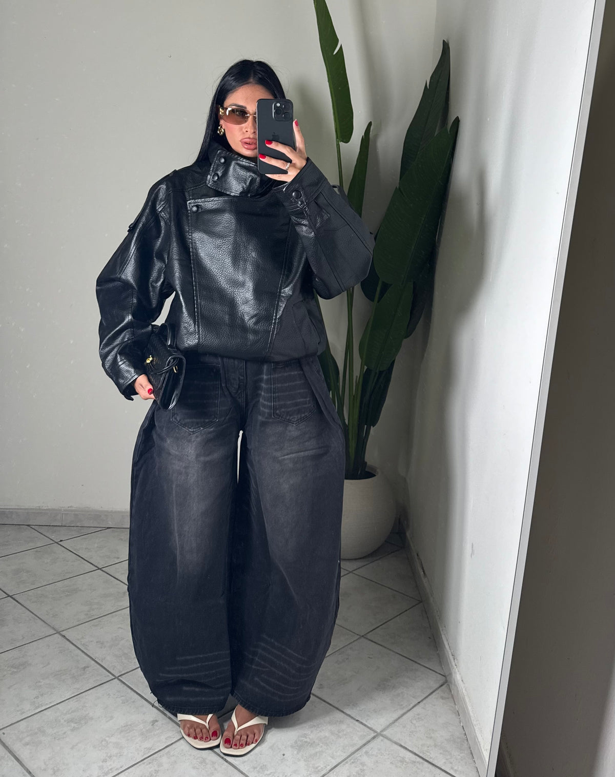Chiodo over size✨nero