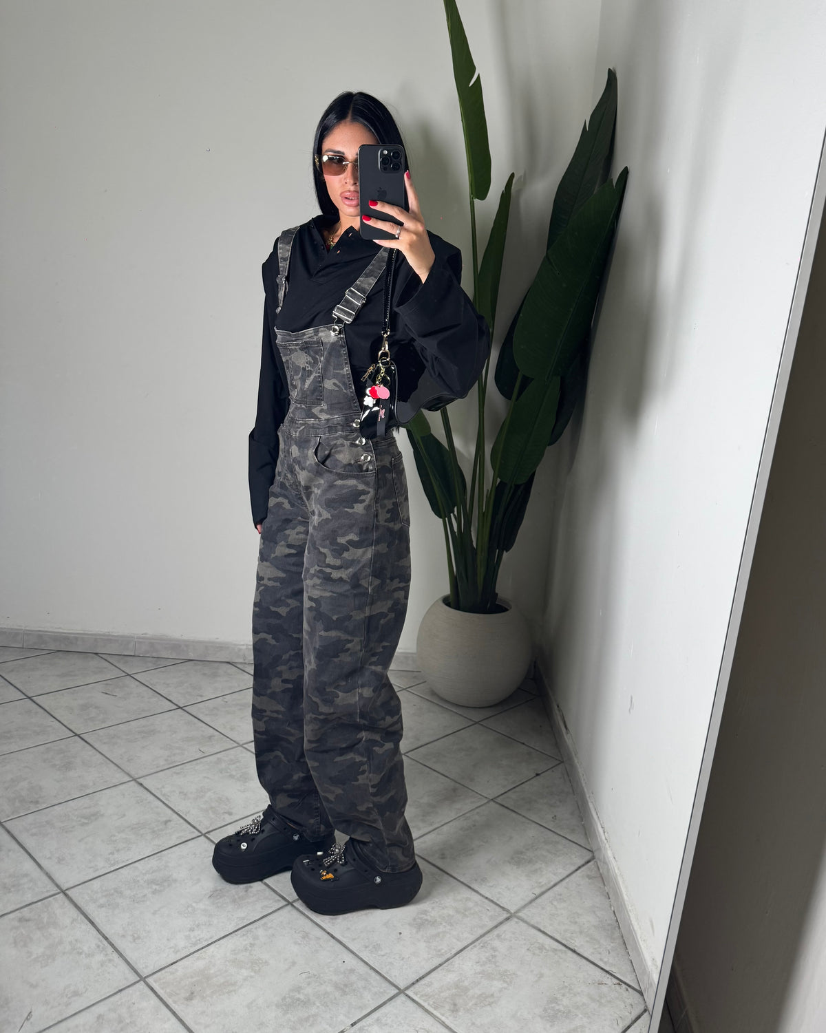 SALOPETTE MILITARE✨