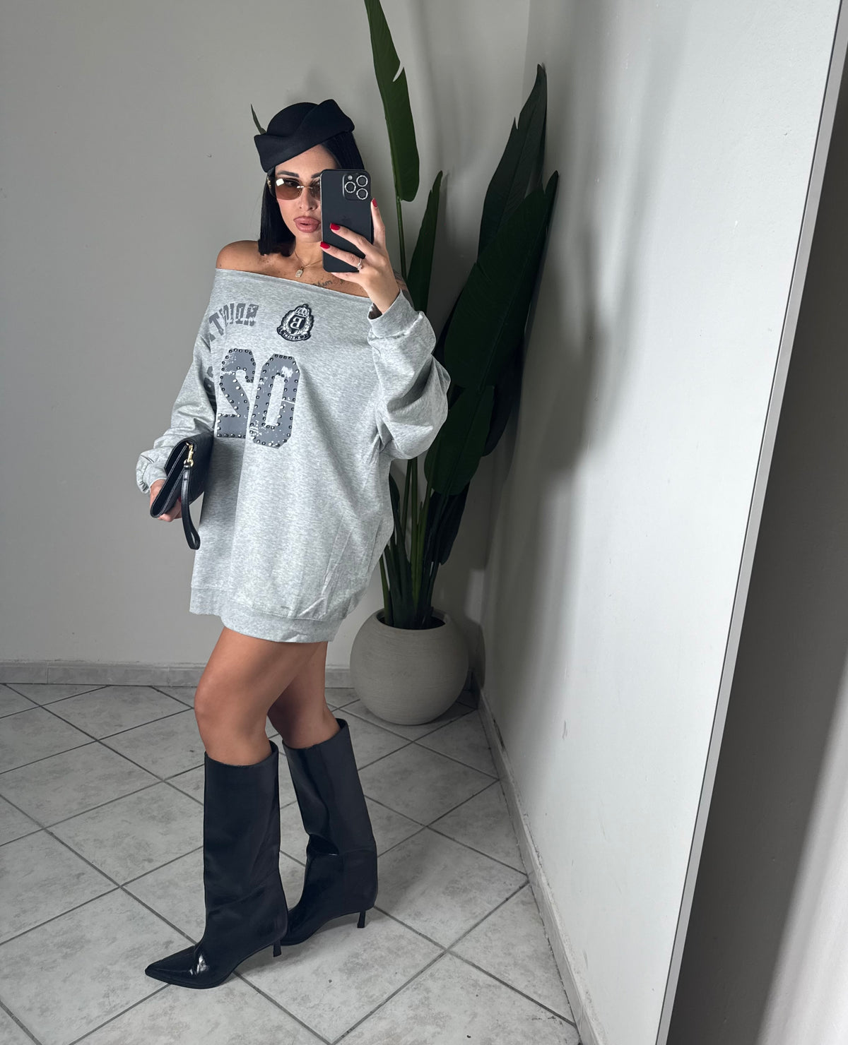 Felpa sports ✨grigio