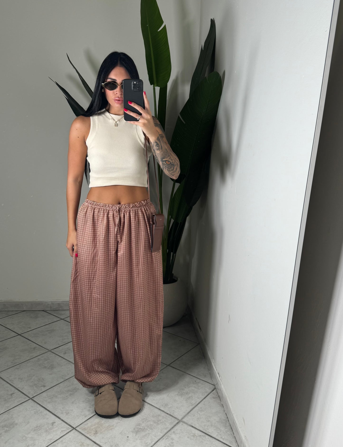 Pantalone quadretti✨