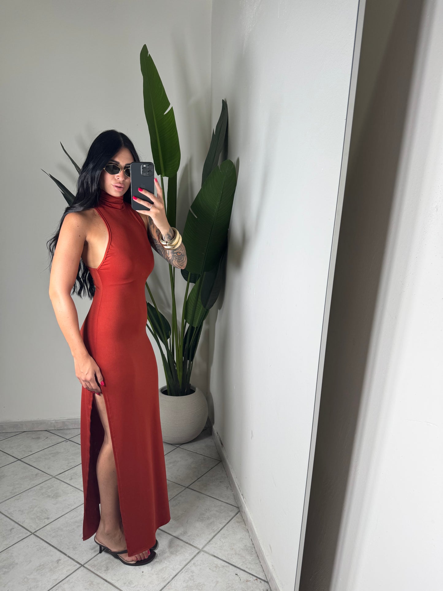 Long dress elen✨arancio