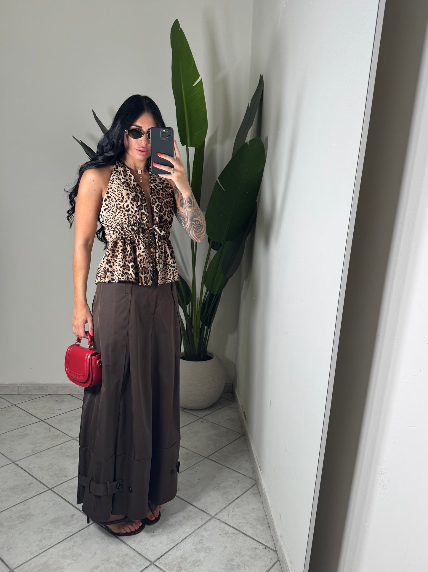 Pantalone palazzo✨marrone