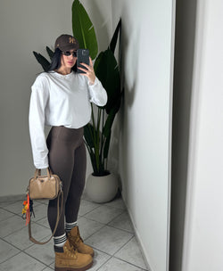 Leggins modellante marrone✨