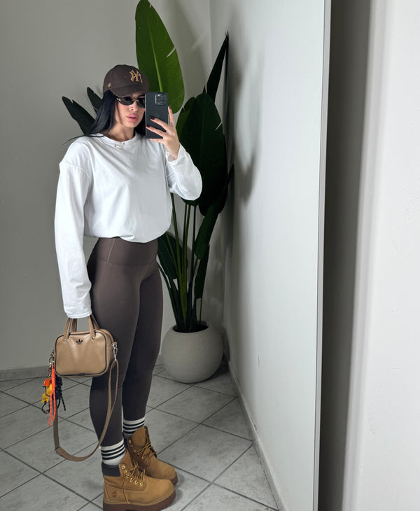 Leggins modellante marrone✨