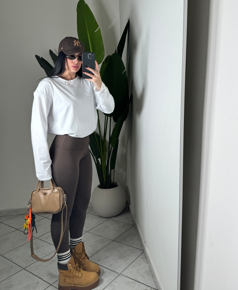 Leggins modellante marrone✨