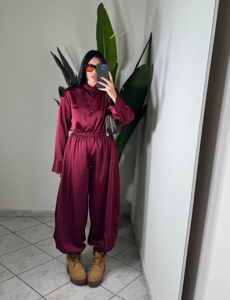 Coordinato in raso✨