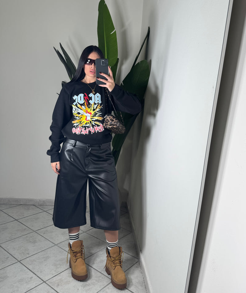 Maxi bermuda✨nero