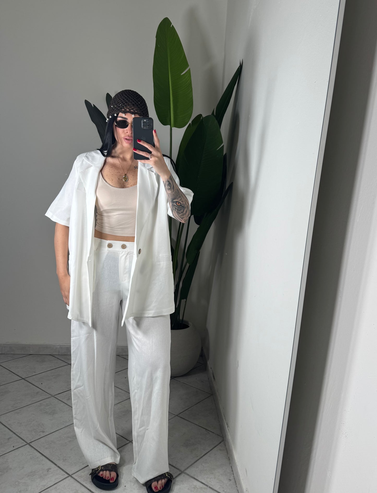 Tailleur lino✨